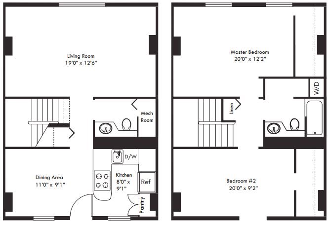 2BED1BATH950_townhome